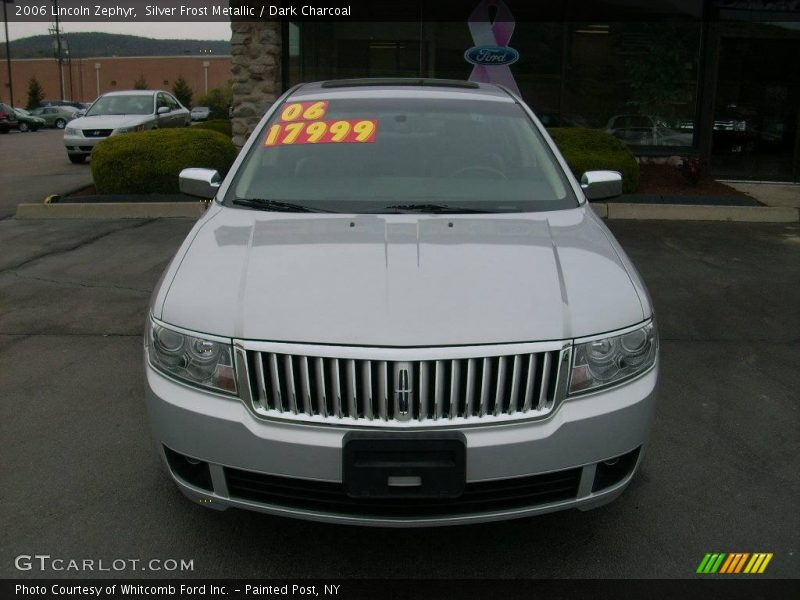 Silver Frost Metallic / Dark Charcoal 2006 Lincoln Zephyr