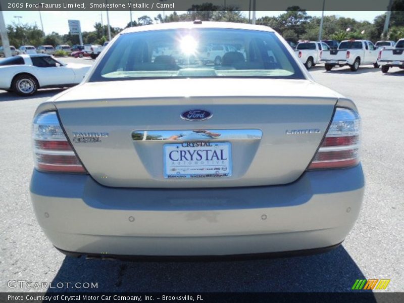 Smokestone Metallic / Camel 2009 Ford Taurus Limited