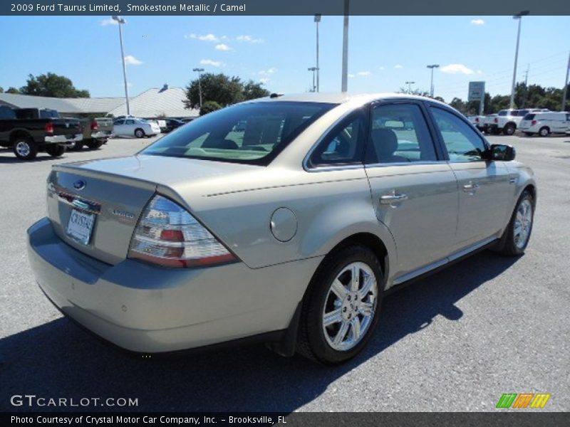 Smokestone Metallic / Camel 2009 Ford Taurus Limited