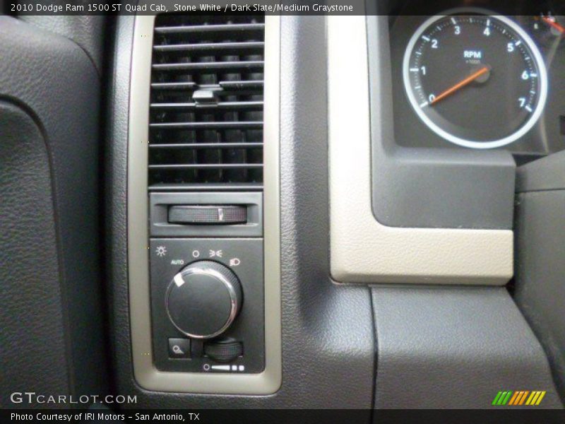 Stone White / Dark Slate/Medium Graystone 2010 Dodge Ram 1500 ST Quad Cab