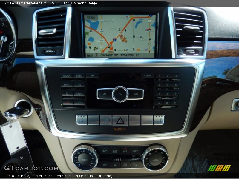 Black / Almond Beige 2014 Mercedes-Benz ML 350