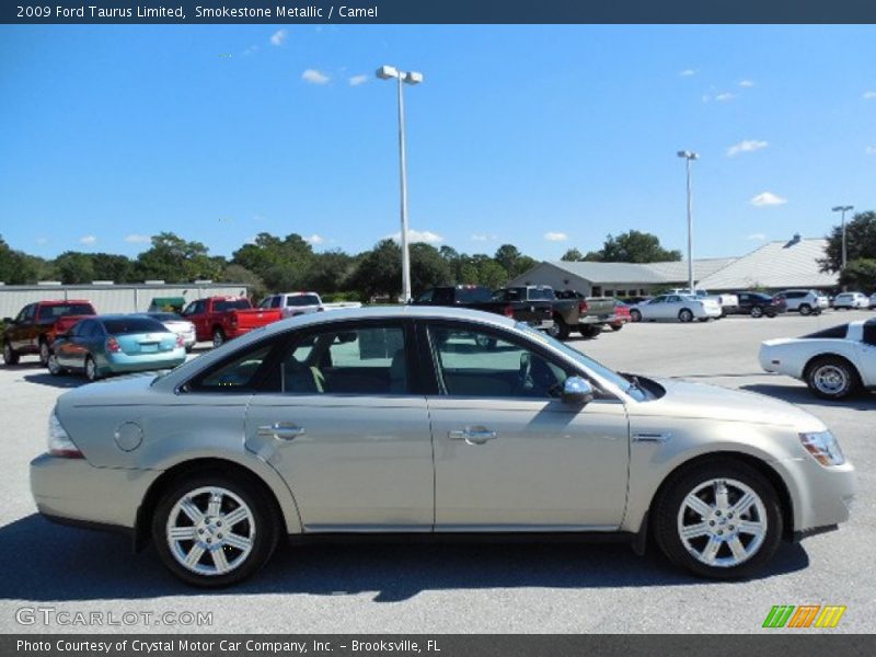Smokestone Metallic / Camel 2009 Ford Taurus Limited