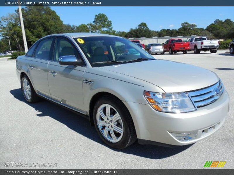 Smokestone Metallic / Camel 2009 Ford Taurus Limited