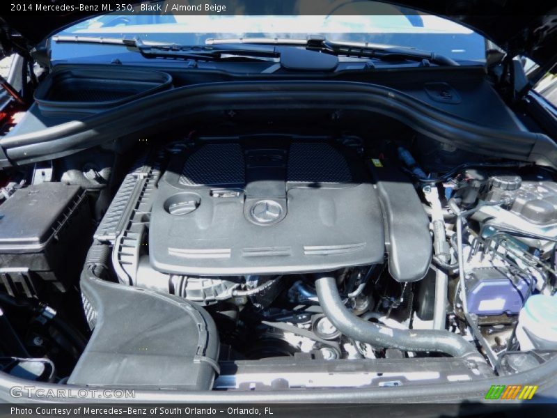 Black / Almond Beige 2014 Mercedes-Benz ML 350