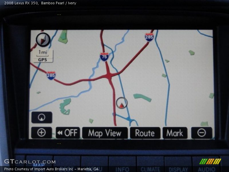 Bamboo Pearl / Ivory 2008 Lexus RX 350