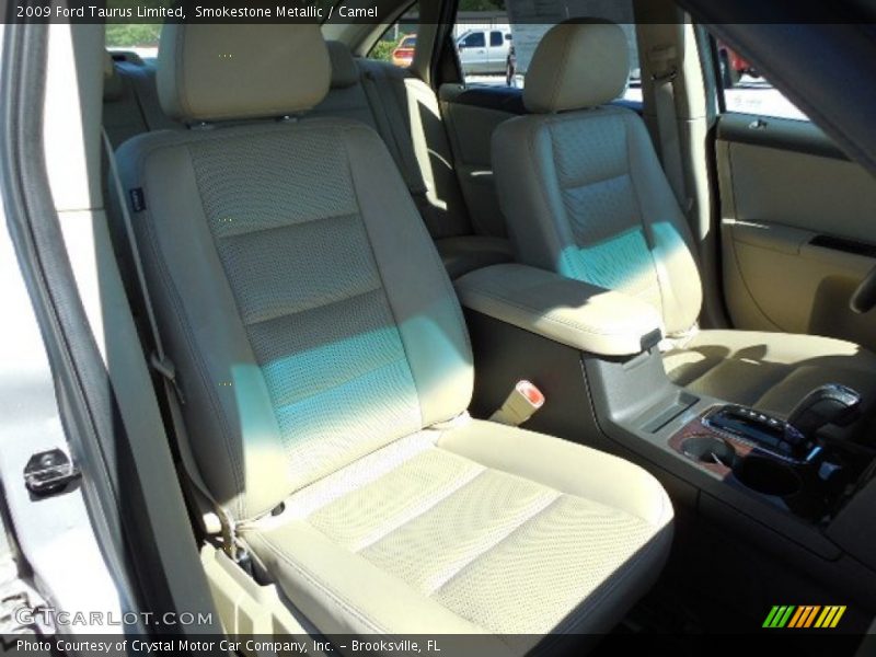 Smokestone Metallic / Camel 2009 Ford Taurus Limited
