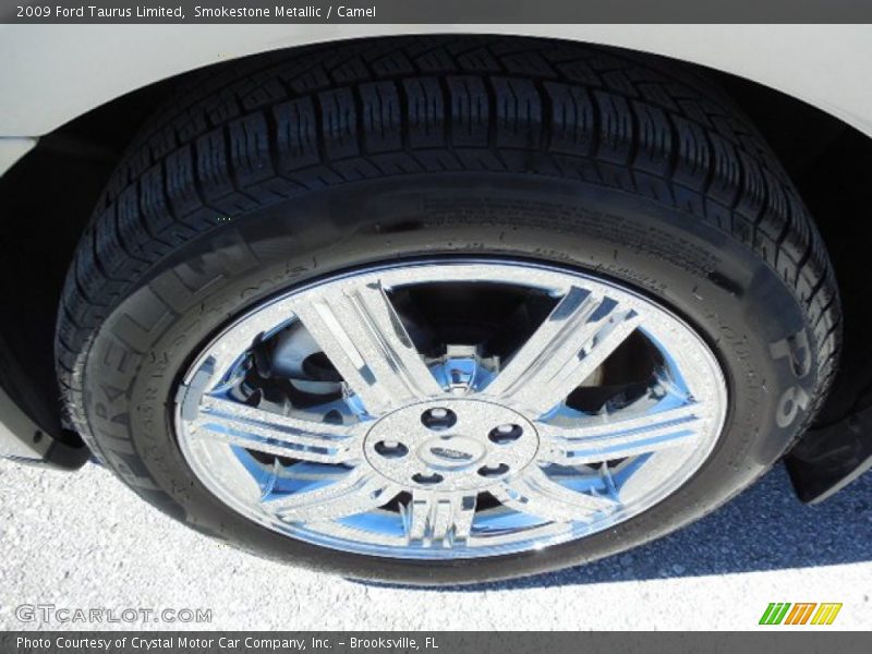 Smokestone Metallic / Camel 2009 Ford Taurus Limited