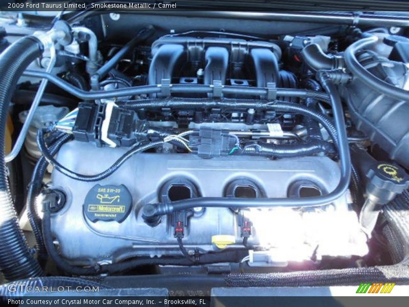 Smokestone Metallic / Camel 2009 Ford Taurus Limited