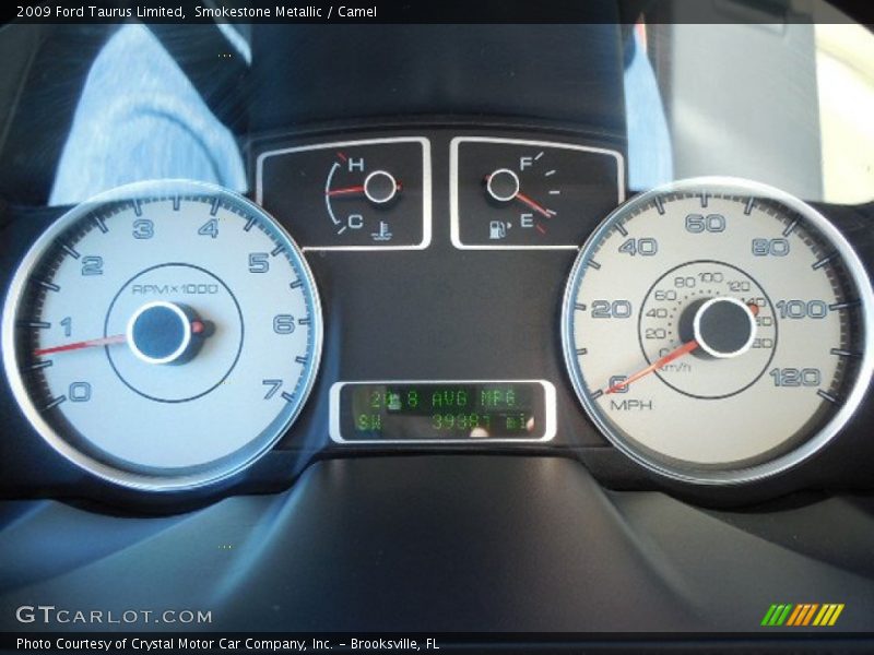 Smokestone Metallic / Camel 2009 Ford Taurus Limited