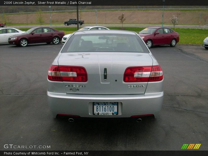 Silver Frost Metallic / Dark Charcoal 2006 Lincoln Zephyr