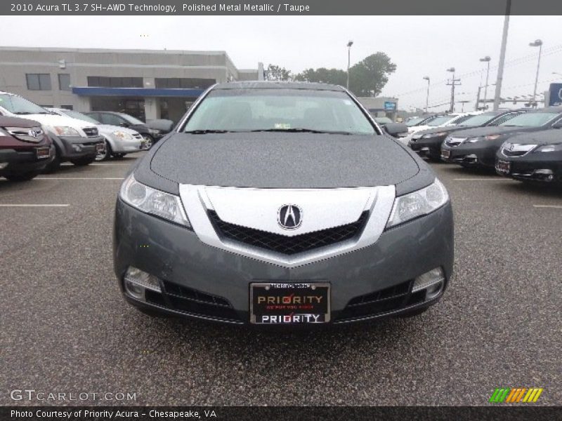 Polished Metal Metallic / Taupe 2010 Acura TL 3.7 SH-AWD Technology