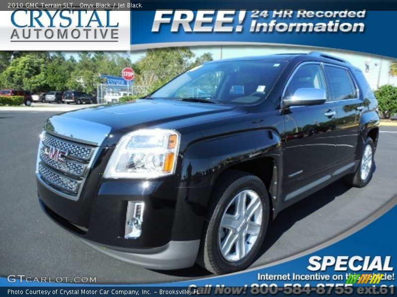 Onyx Black / Jet Black 2010 GMC Terrain SLT