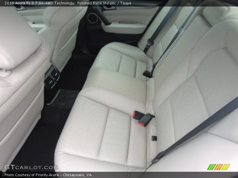 Polished Metal Metallic / Taupe 2010 Acura TL 3.7 SH-AWD Technology