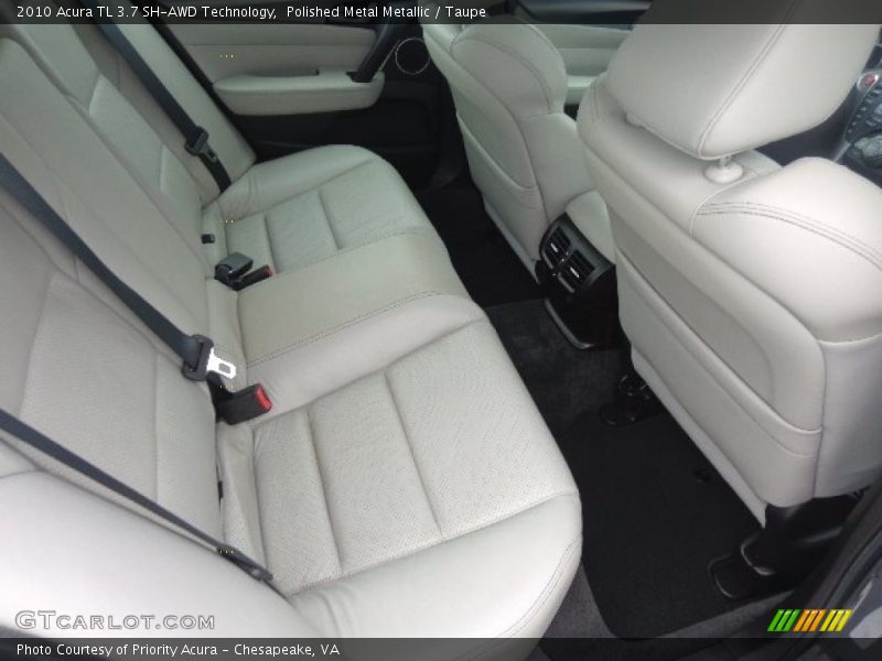Polished Metal Metallic / Taupe 2010 Acura TL 3.7 SH-AWD Technology