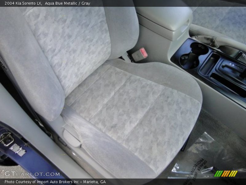 Aqua Blue Metallic / Gray 2004 Kia Sorento LX