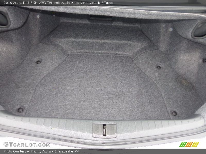 Polished Metal Metallic / Taupe 2010 Acura TL 3.7 SH-AWD Technology