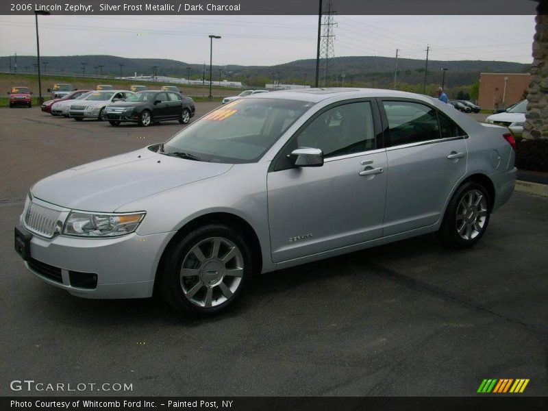 Silver Frost Metallic / Dark Charcoal 2006 Lincoln Zephyr