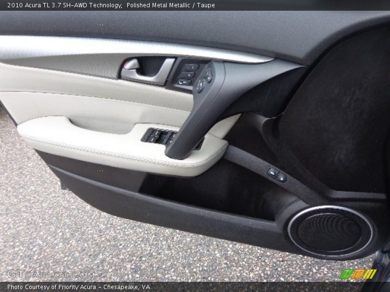 Polished Metal Metallic / Taupe 2010 Acura TL 3.7 SH-AWD Technology
