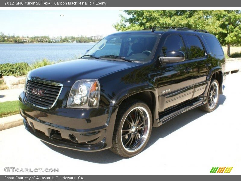Carbon Black Metallic / Ebony 2012 GMC Yukon SLT 4x4