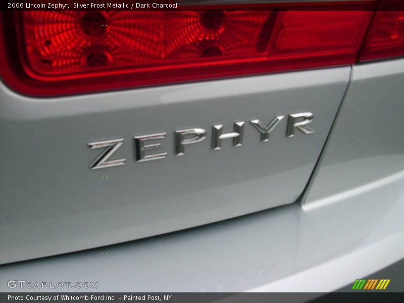 Silver Frost Metallic / Dark Charcoal 2006 Lincoln Zephyr
