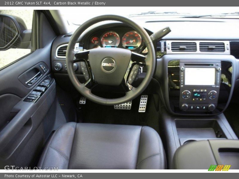 Carbon Black Metallic / Ebony 2012 GMC Yukon SLT 4x4