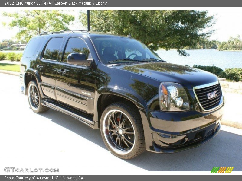 Carbon Black Metallic / Ebony 2012 GMC Yukon SLT 4x4