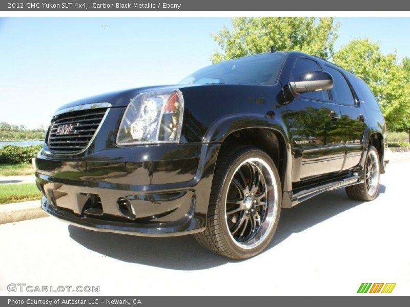 Carbon Black Metallic / Ebony 2012 GMC Yukon SLT 4x4