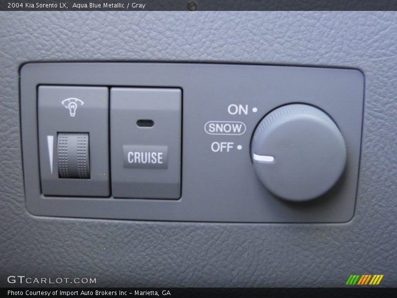 Aqua Blue Metallic / Gray 2004 Kia Sorento LX