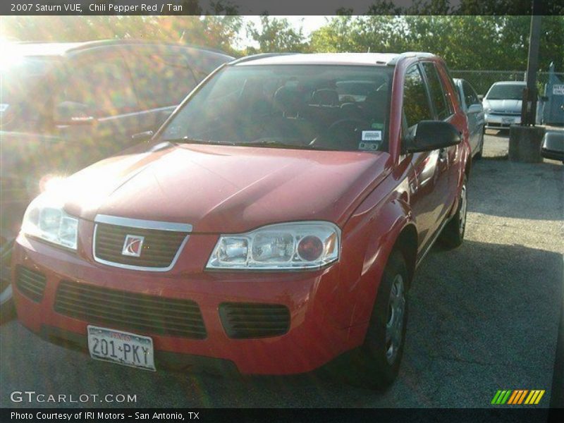 Chili Pepper Red / Tan 2007 Saturn VUE