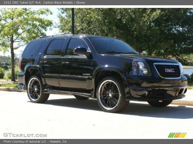 Carbon Black Metallic / Ebony 2012 GMC Yukon SLT 4x4