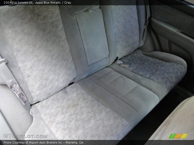 Aqua Blue Metallic / Gray 2004 Kia Sorento LX