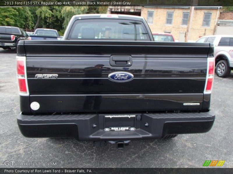 Tuxedo Black Metallic / Steel Gray 2013 Ford F150 STX Regular Cab 4x4