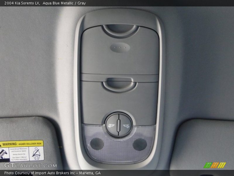 Aqua Blue Metallic / Gray 2004 Kia Sorento LX