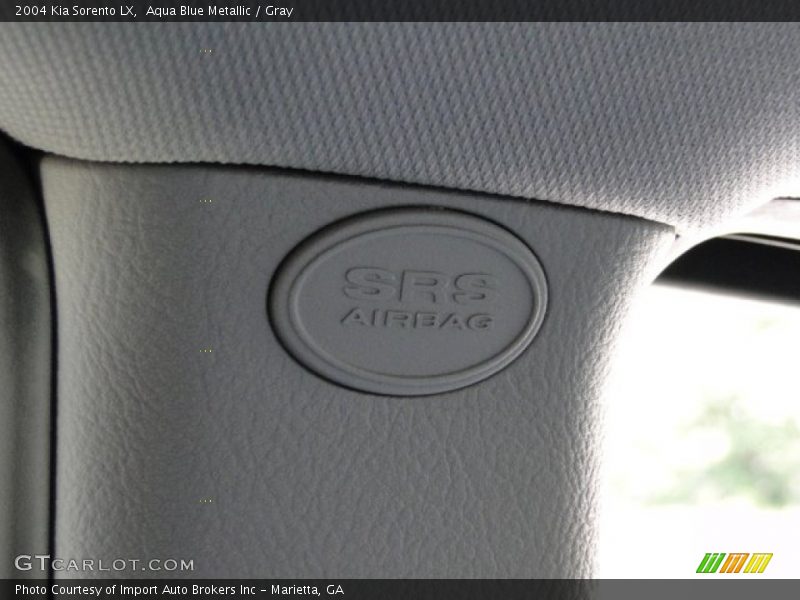 Aqua Blue Metallic / Gray 2004 Kia Sorento LX