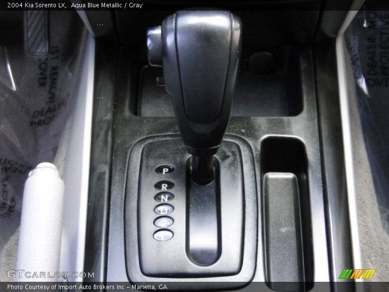 Aqua Blue Metallic / Gray 2004 Kia Sorento LX