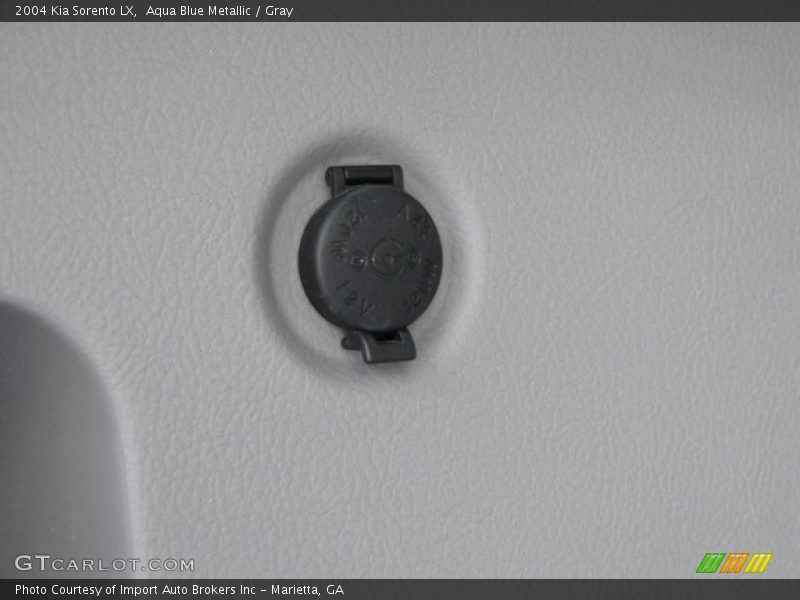 Aqua Blue Metallic / Gray 2004 Kia Sorento LX