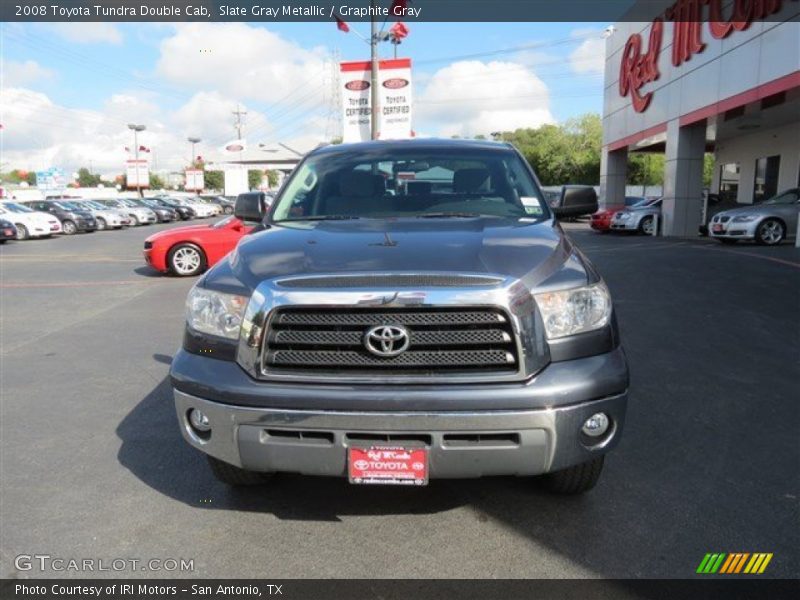 Slate Gray Metallic / Graphite Gray 2008 Toyota Tundra Double Cab