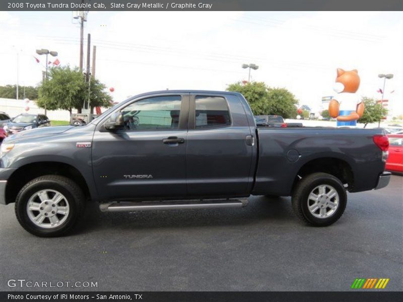Slate Gray Metallic / Graphite Gray 2008 Toyota Tundra Double Cab