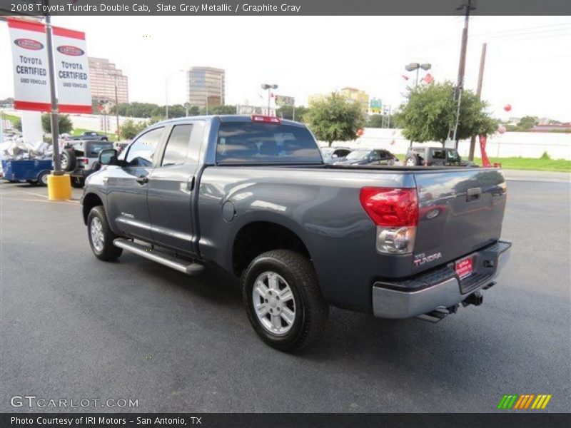 Slate Gray Metallic / Graphite Gray 2008 Toyota Tundra Double Cab