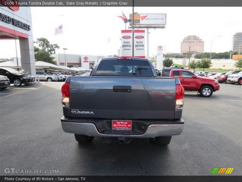 Slate Gray Metallic / Graphite Gray 2008 Toyota Tundra Double Cab