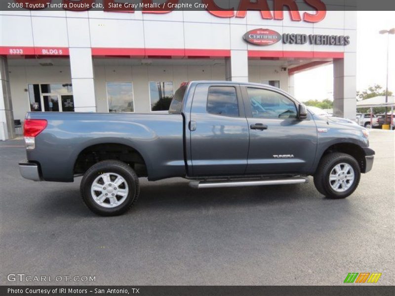 Slate Gray Metallic / Graphite Gray 2008 Toyota Tundra Double Cab