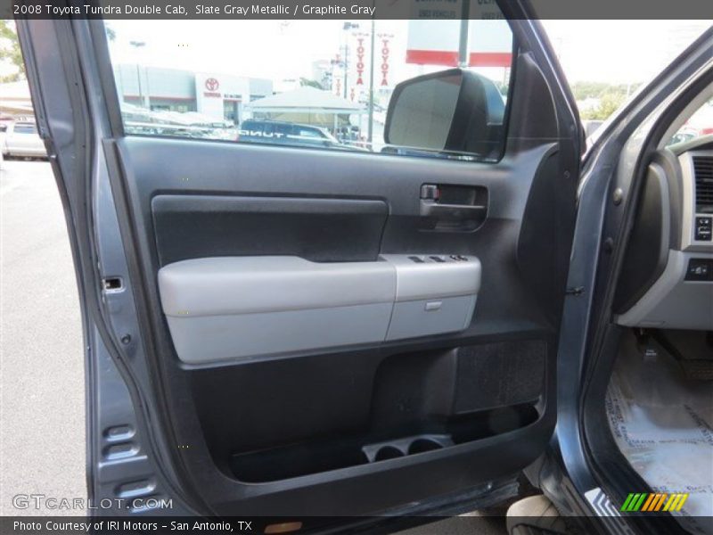 Slate Gray Metallic / Graphite Gray 2008 Toyota Tundra Double Cab