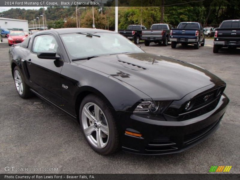 Black / Charcoal Black 2014 Ford Mustang GT Coupe