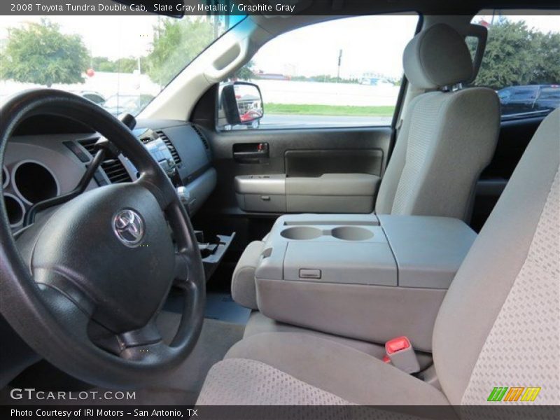 Slate Gray Metallic / Graphite Gray 2008 Toyota Tundra Double Cab