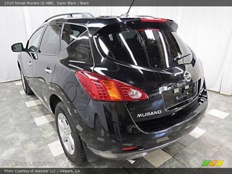 Super Black / Black 2010 Nissan Murano LE AWD
