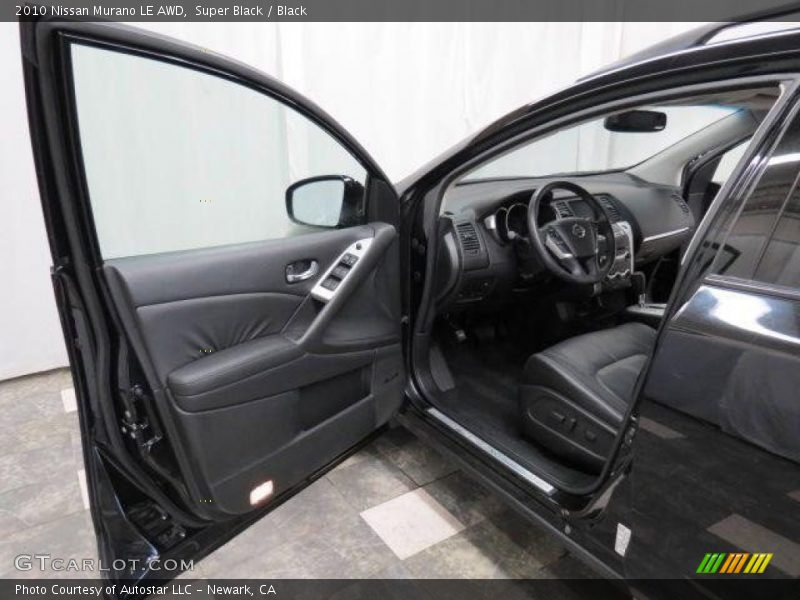 Super Black / Black 2010 Nissan Murano LE AWD