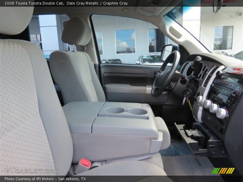 Slate Gray Metallic / Graphite Gray 2008 Toyota Tundra Double Cab