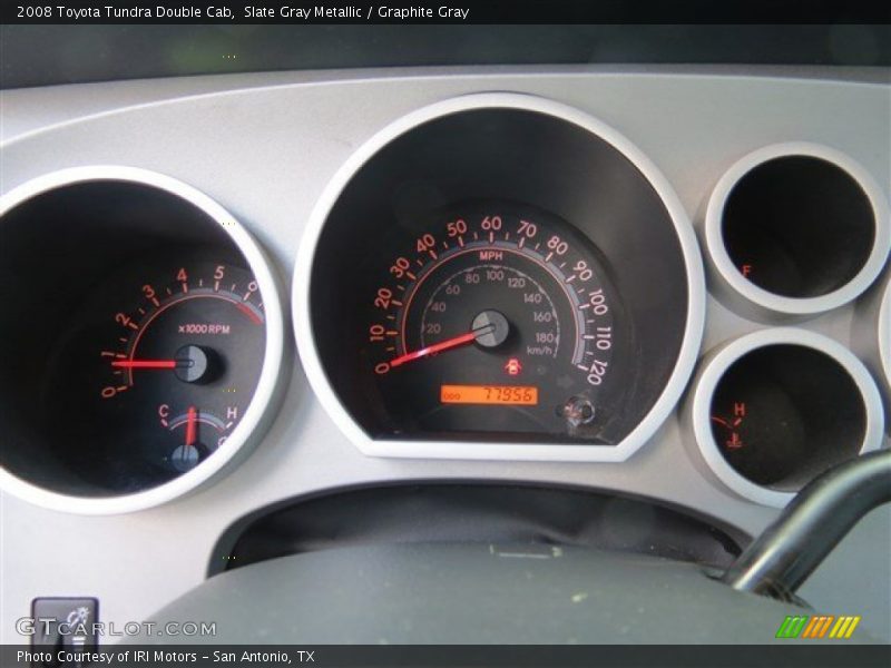 Slate Gray Metallic / Graphite Gray 2008 Toyota Tundra Double Cab