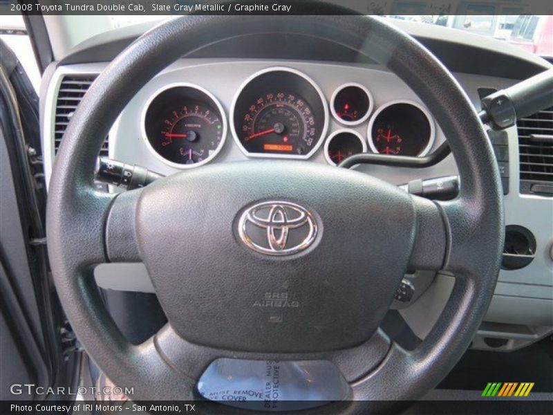 Slate Gray Metallic / Graphite Gray 2008 Toyota Tundra Double Cab