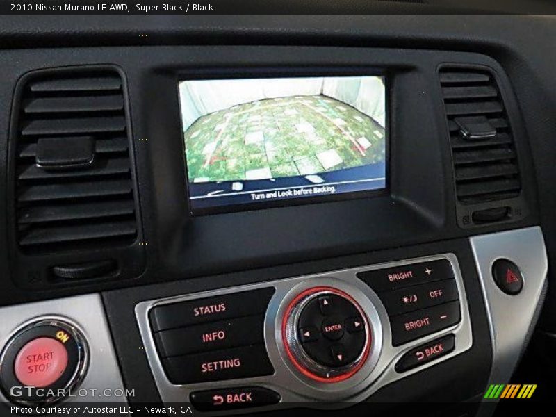 Super Black / Black 2010 Nissan Murano LE AWD